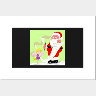 Naughty List Posters and Art